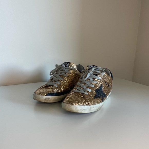 Golden Goose Glitter Superstar Sneakers - Picture 9 of 16